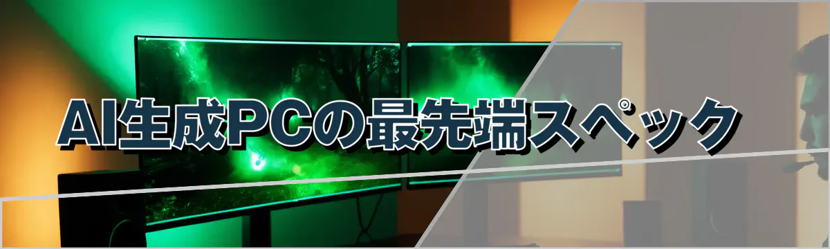 AI生成PCの最先端スペック