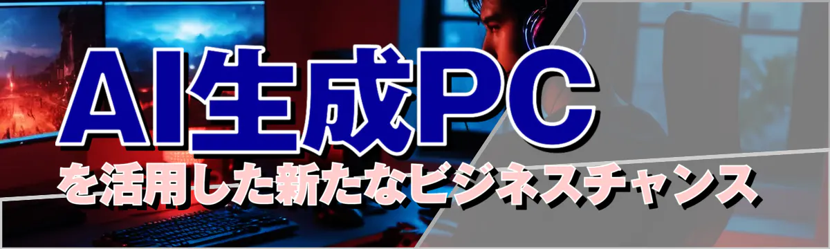 AI生成PCを活用した新たなビジネスチャンス