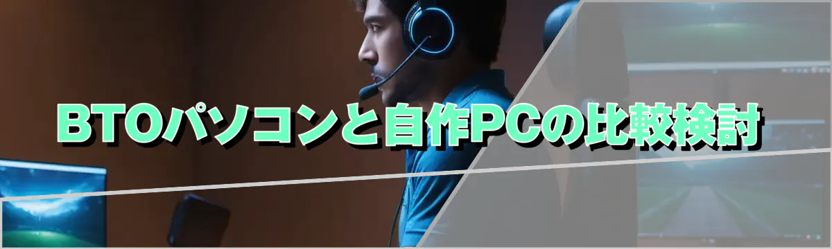 BTOパソコンと自作PCの比較検討