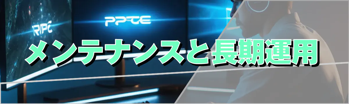 メンテナンスと長期運用