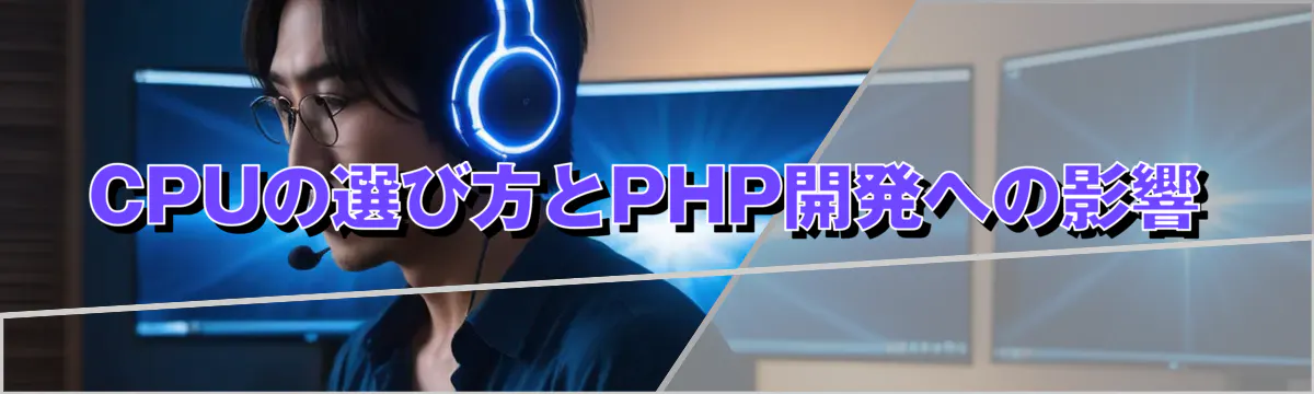 CPUの選び方とPHP開発への影響
