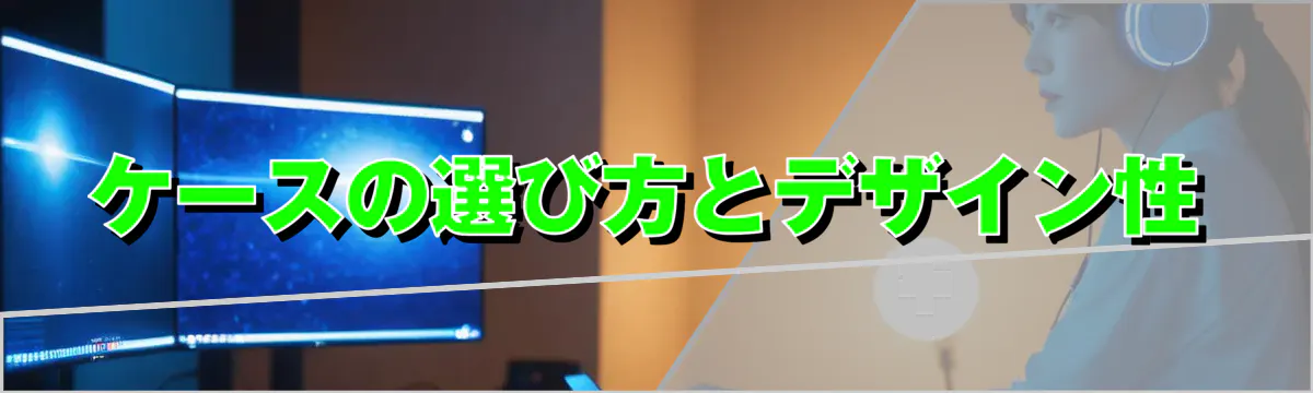 ケースの選び方とデザイン性
