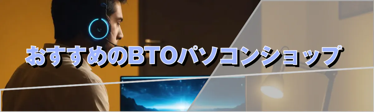 おすすめのBTOパソコンショップ