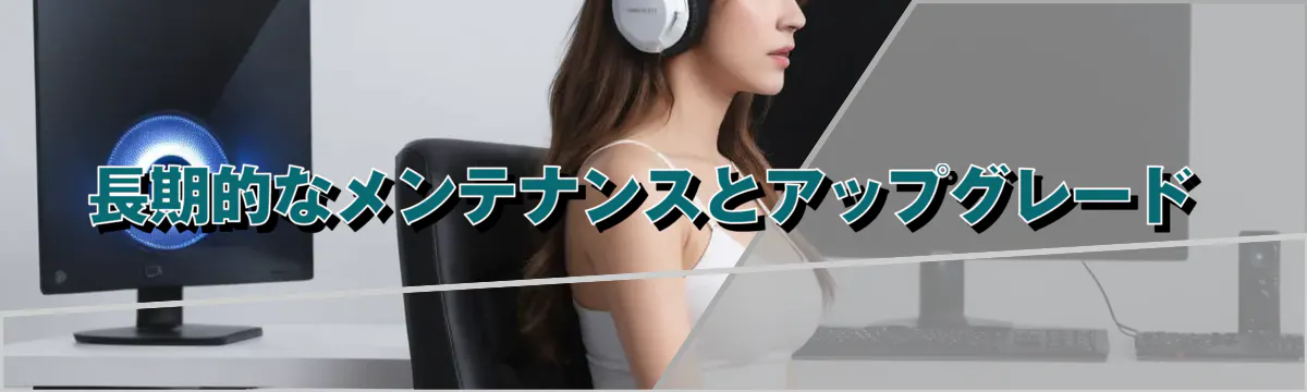 長期的なメンテナンスとアップグレード